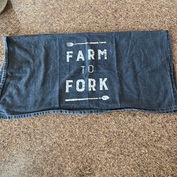 Primitive by Kathy •• Farm To Fork Dish Towel - Picture 3 of 7